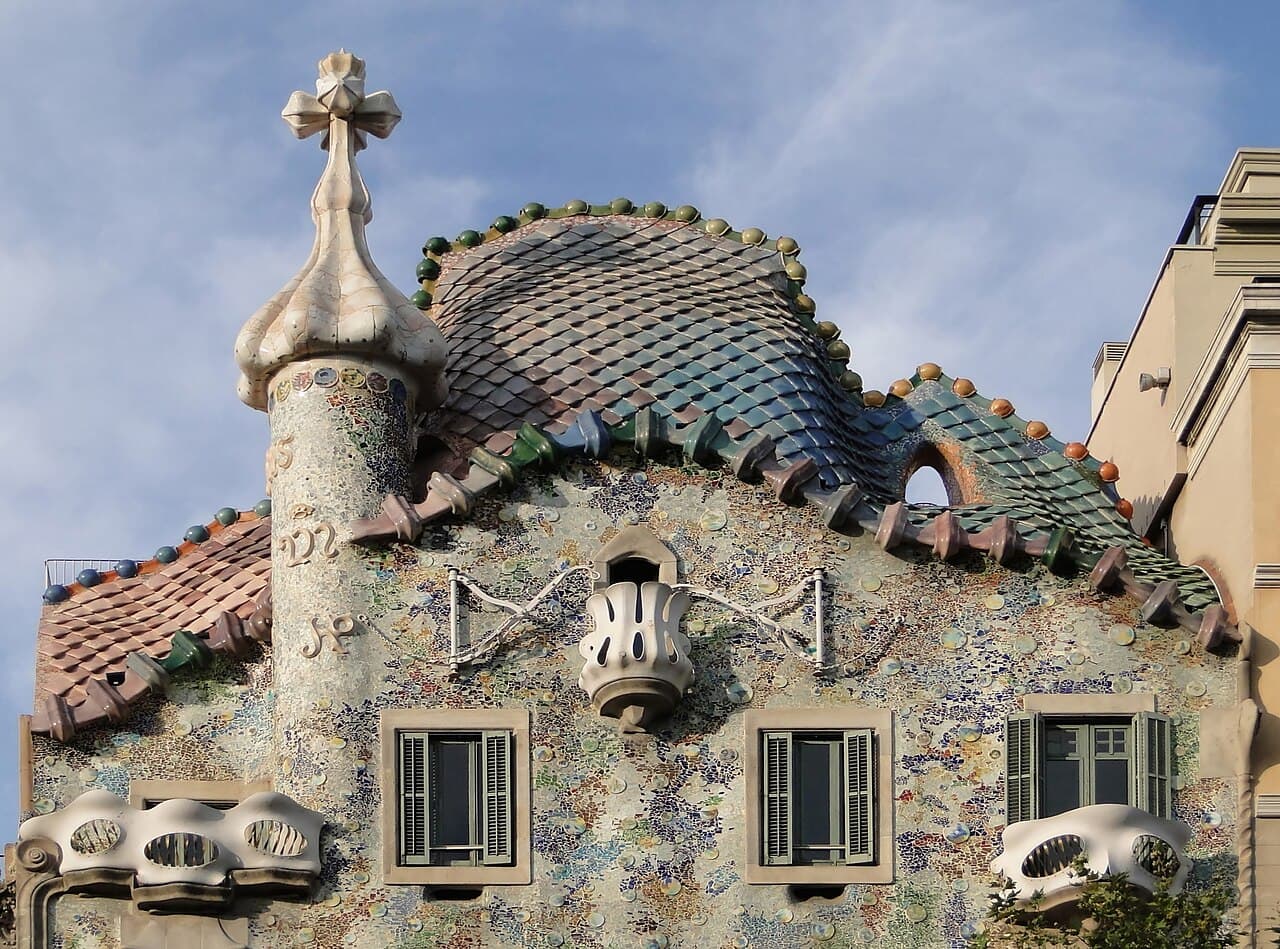 Façade de la Casa Batlló, à Barcelone