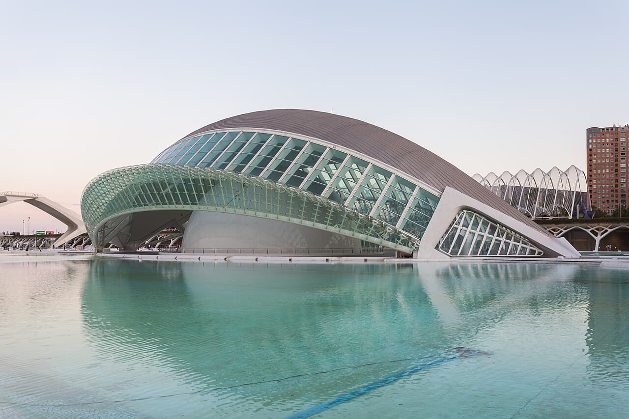 La Cité des arts et des sciences, à Valence